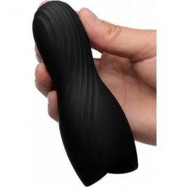 PENE DE SILICONA HEAD PLEASER - NEGRO