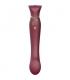 ZALO VIBRADOR REINA CLEOPATRA CON CALOR - ROJO