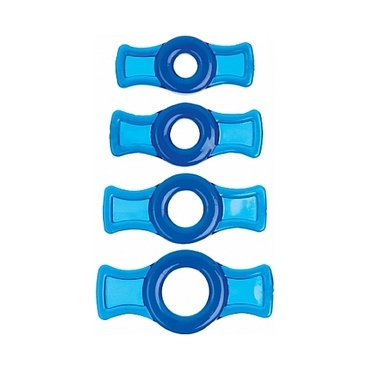 SET ANILLOS TITANMEN AZUL