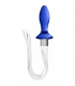 TAIL DILDO DE CRISTAL CON LATIGO AZUL