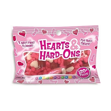 HEARTS AND HARD ONS 3 OZ BAG