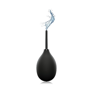 ERGOFLO IMPULSE ANAL DOUCHE - NEGRO