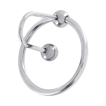 ANILLO SPERMSTOPPER ACERO - 30 MM - PLATA